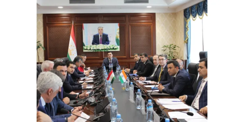 India and Tajikistan Reaffirm Commitment to Strengthen Bilateral Economic Cooperation